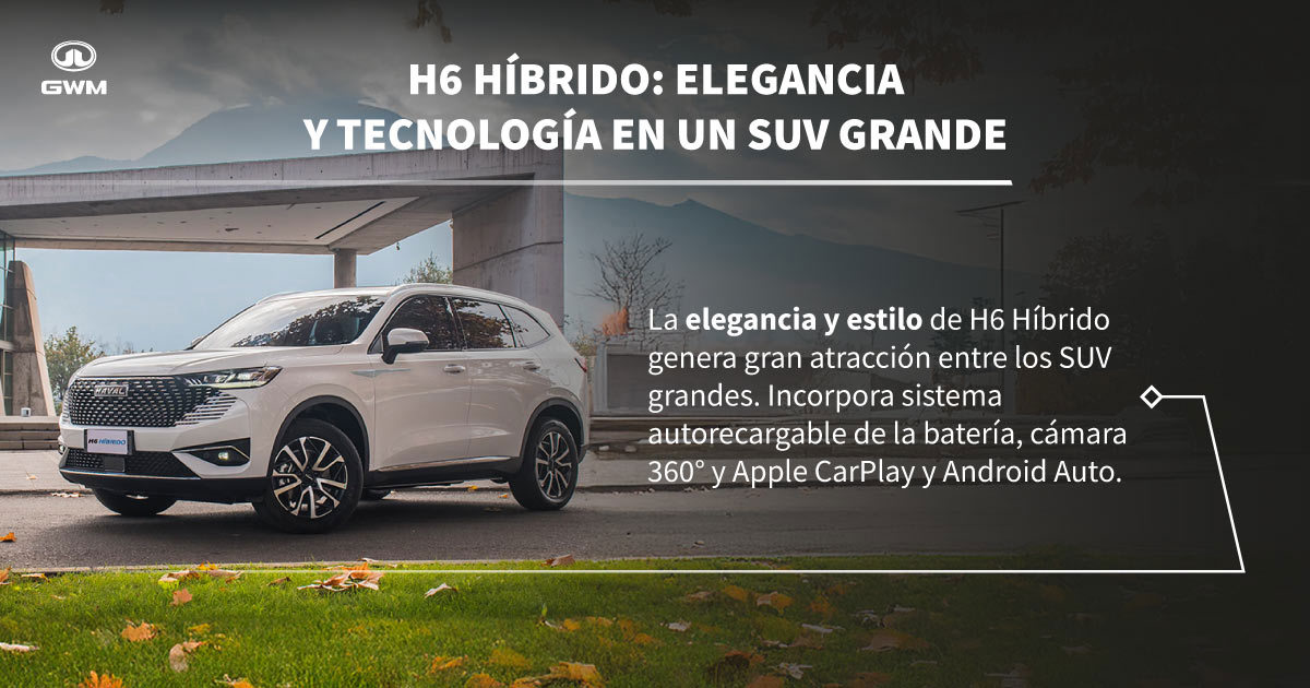 SUV grande H6 Híbrido en ciudad