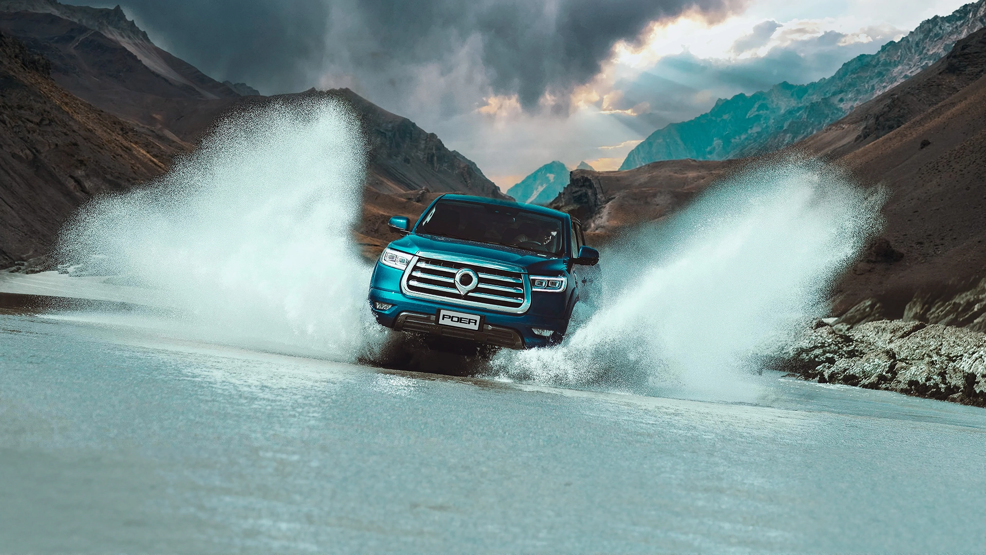 diseño exterior camioneta doble cabina POE PLUS AUTOMÁTICA