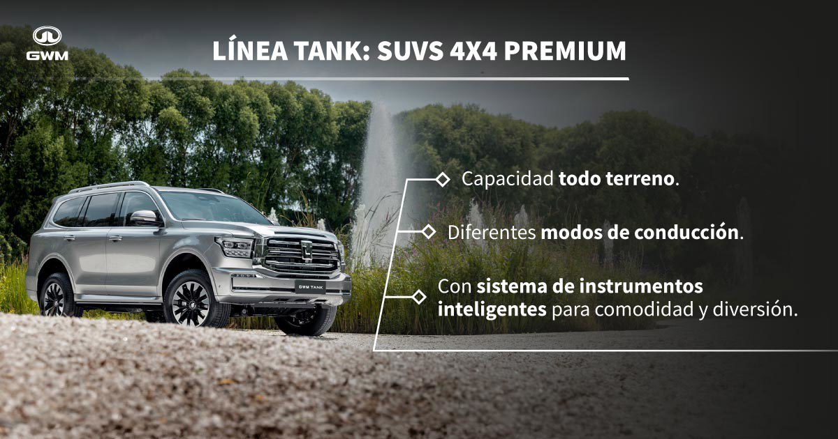 Línea Tank: SUVS 4x4