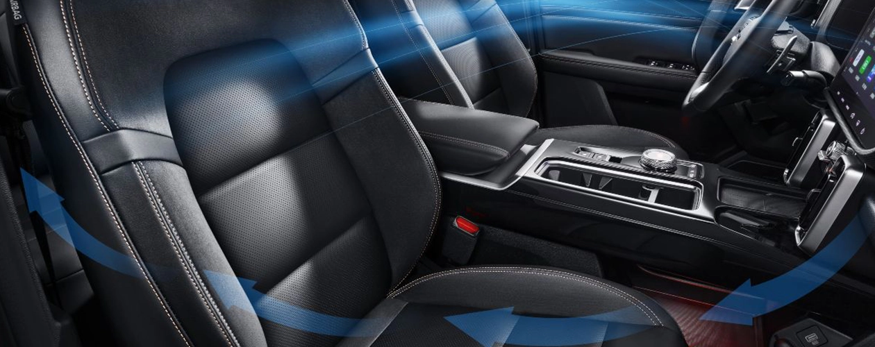 calefacción en asientos delanteros HAVAL DARGO