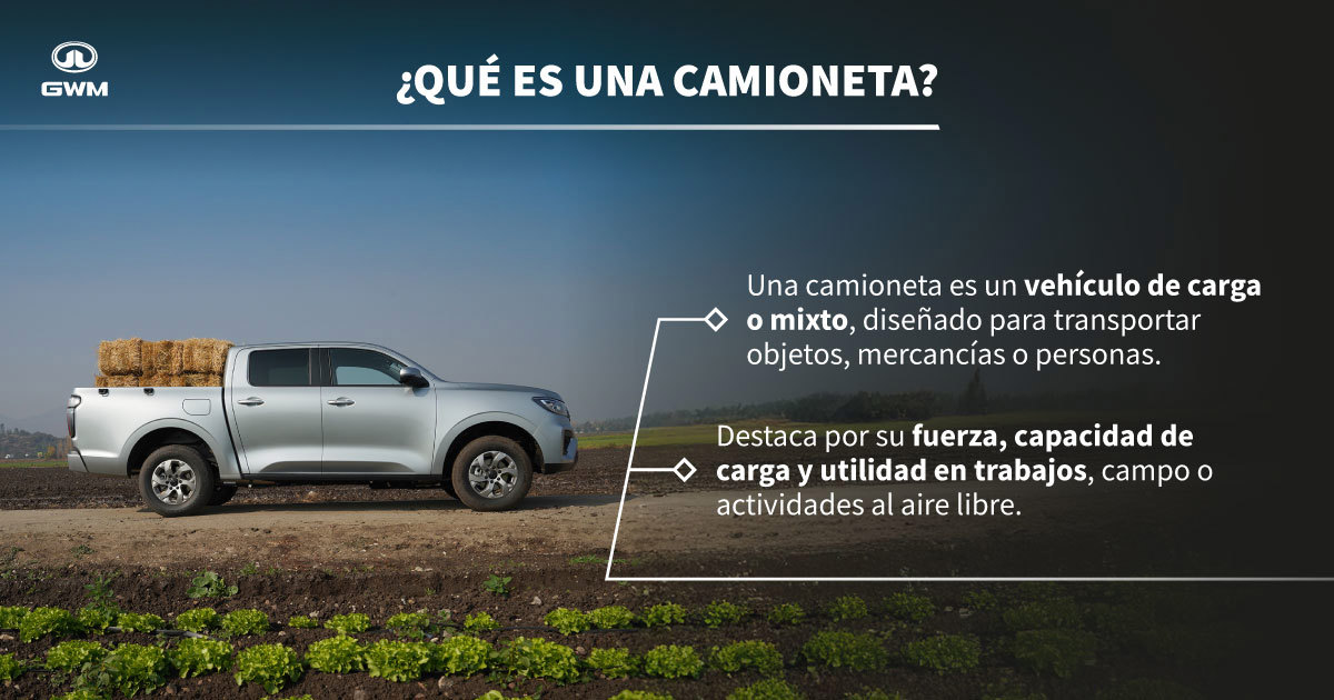 Camioneta en trabajos de faena.